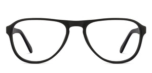 Black Aviator Full Rim Unisex Eyeglasses by Vincent Chase Online-136267