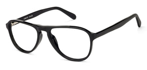 Black Aviator Full Rim Unisex Eyeglasses by Vincent Chase Online-136267