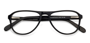 Black Aviator Full Rim Unisex Eyeglasses by Vincent Chase Online-136267