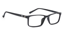 Load image into Gallery viewer, Black Rectangle Full Rim Unisex Eyeglasses by Lenskart Air Online-129600