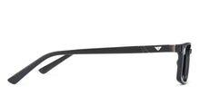 Load image into Gallery viewer, Black Rectangle Full Rim Unisex Eyeglasses by Lenskart Air Online-129600