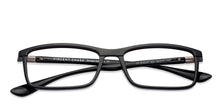 Load image into Gallery viewer, Black Rectangle Full Rim Unisex Eyeglasses by Lenskart Air Online-129603