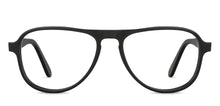 Load image into Gallery viewer, Black Aviator Full Rim Unisex Eyeglasses by Vincent Chase-130263
