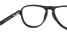 Load image into Gallery viewer, Black Aviator Full Rim Unisex Eyeglasses by Vincent Chase-130263