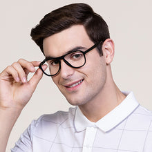 Load image into Gallery viewer, Black Aviator Full Rim Unisex Eyeglasses by Vincent Chase Computer Glasses-142733