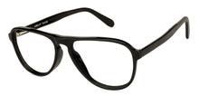 Load image into Gallery viewer, Black Aviator Full Rim Unisex Eyeglasses by Vincent Chase Computer Glasses-142733