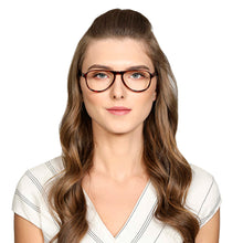 Load image into Gallery viewer, Brown Aviator Full Rim Unisex Eyeglasses by Vincent Chase Online-130260