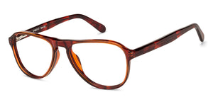 Brown Aviator Full Rim Unisex Eyeglasses by Vincent Chase Online-130260