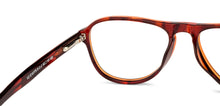 Load image into Gallery viewer, Brown Aviator Full Rim Unisex Eyeglasses by Vincent Chase Online-130260
