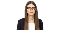 Load image into Gallery viewer, Black Cat Eye Full Rim Women Eyeglasses by Vincent Chase Online-122534