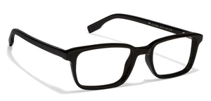 Black Rectangle Full Rim Unisex Eyeglasses by Vincent Chase VC-121430