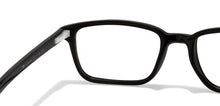Load image into Gallery viewer, Black Rectangle Full Rim Unisex Eyeglasses by Vincent Chase VC-121430