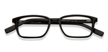 Load image into Gallery viewer, Black Rectangle Full Rim Unisex Eyeglasses by Vincent Chase VC-121430