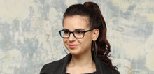 Load image into Gallery viewer, Blue Rectangle Full Rim Unisex Eyeglasses by Vincent Chase Online-121429