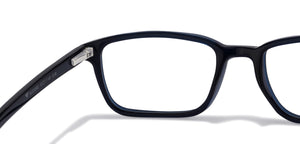 Blue Rectangle Full Rim Unisex Eyeglasses by Vincent Chase Online-121429