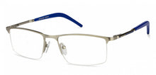 Load image into Gallery viewer, Silver Rectangle Half Rim Unisex Eyeglasses by Vincent Chase Online-114421