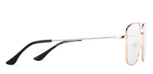 Load image into Gallery viewer, Rose Gold Square Full Rim Unisex Eyeglasses by Vincent Chase VC-134824