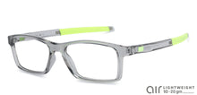Load image into Gallery viewer, Transparent Rectangle Full Rim Unisex Eyeglasses by Lenskart Air Online-135164
