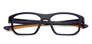 Blue Rectangle Full Rim Unisex Eyeglasses by Lenskart Air Online-135168