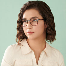 Load image into Gallery viewer, Black Rectangle Full Rim Unisex Eyeglasses by Lenskart Air LA-135176