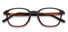 Load image into Gallery viewer, Black Rectangle Full Rim Unisex Eyeglasses by Lenskart Air LA-135176
