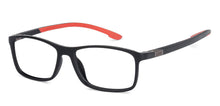 Load image into Gallery viewer, Black Rectangle Full Rim Unisex Eyeglasses by Lenskart Air Online-135169
