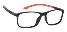 Load image into Gallery viewer, Black Rectangle Full Rim Unisex Eyeglasses by Lenskart Air Online-135169