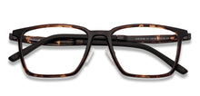Load image into Gallery viewer, Brown Square Full Rim Unisex Eyeglasses by Lenskart Air LA-135180