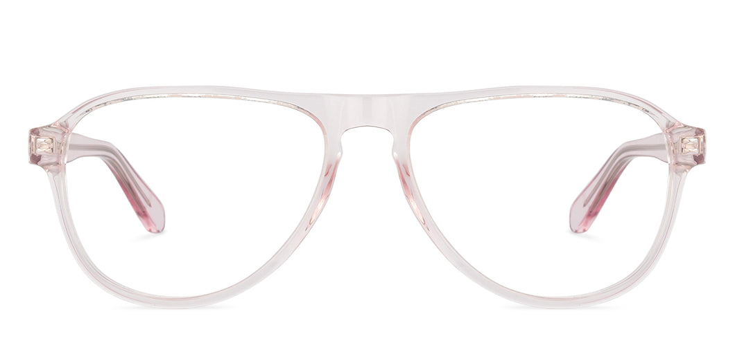 Transparent Aviator Full Rim Women Eyeglasses by Vincent Chase VC-134460