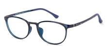 Load image into Gallery viewer, Blue Round Full Rim Unisex Eyeglasses by Lenskart Air LA-134590