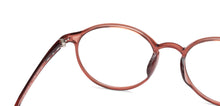 Load image into Gallery viewer, Brown Round Full Rim Unisex Eyeglasses by Lenskart Air LA-134593
