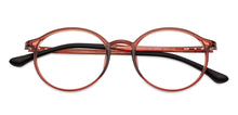 Load image into Gallery viewer, Brown Round Full Rim Unisex Eyeglasses by Lenskart Air LA-134593