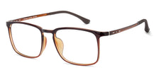 Load image into Gallery viewer, Brown Square Full Rim Unisex Eyeglasses by Lenskart Air Computer Glasses-138207