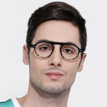 Load image into Gallery viewer, Black Round Full Rim Unisex Eyeglasses by Vincent Chase Online-134461