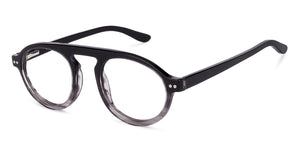 Black Round Full Rim Unisex Eyeglasses by Vincent Chase Online-134461