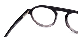 Black Round Full Rim Unisex Eyeglasses by Vincent Chase Online-134461