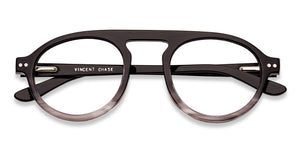 Black Round Full Rim Unisex Eyeglasses by Vincent Chase Online-134461