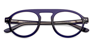 Blue Round Full Rim Unisex Eyeglasses by Vincent Chase Online-134463