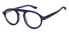 Load image into Gallery viewer, Blue Round Full Rim Unisex Eyeglasses by Vincent Chase Online-134463