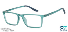Load image into Gallery viewer, Green Rectangle Full Rim Kid Eyeglasses by Vincent Chase Kids-134689