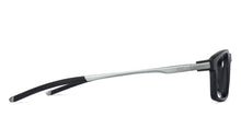 Load image into Gallery viewer, Black Rectangle Full Rim Unisex Eyeglasses by Lenskart Air LA-134705