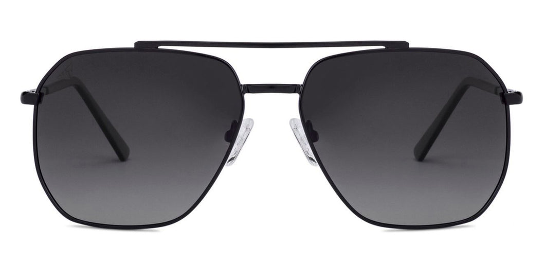 Black Square Full Rim Unisex Sunglasses by Vincent Chase Polarized-135529