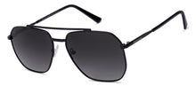 Load image into Gallery viewer, Black Square Full Rim Unisex Sunglasses by Vincent Chase Polarized-135529