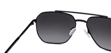 Load image into Gallery viewer, Black Square Full Rim Unisex Sunglasses by Vincent Chase Polarized-135529