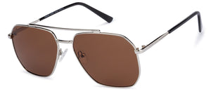 Silver Square Full Rim Unisex Sunglasses by Vincent Chase Online-135531