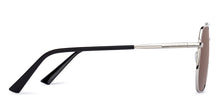 Load image into Gallery viewer, Silver Square Full Rim Unisex Sunglasses by Vincent Chase Online-135531