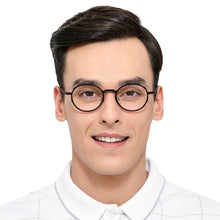 Load image into Gallery viewer, Blue Round Full Rim Unisex Eyeglasses by Lenskart Air Online-134306