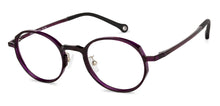 Load image into Gallery viewer, Blue Round Full Rim Unisex Eyeglasses by Lenskart Air Online-134306