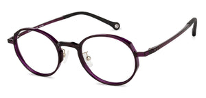 Blue Round Full Rim Unisex Eyeglasses by Lenskart Air Online-134306