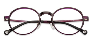 Blue Round Full Rim Unisex Eyeglasses by Lenskart Air Online-134306